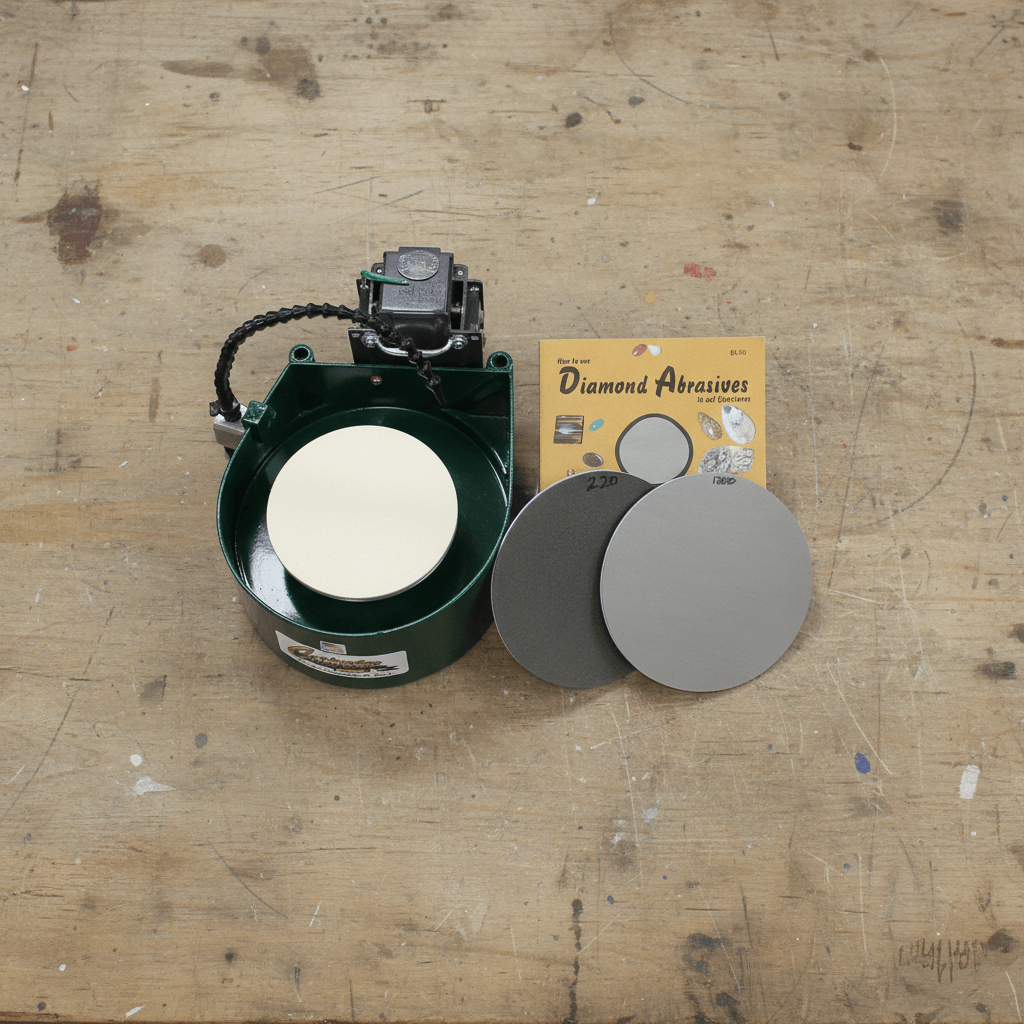 Covington 8" Standard Diamond Maxi Lap Flat Lap Machine