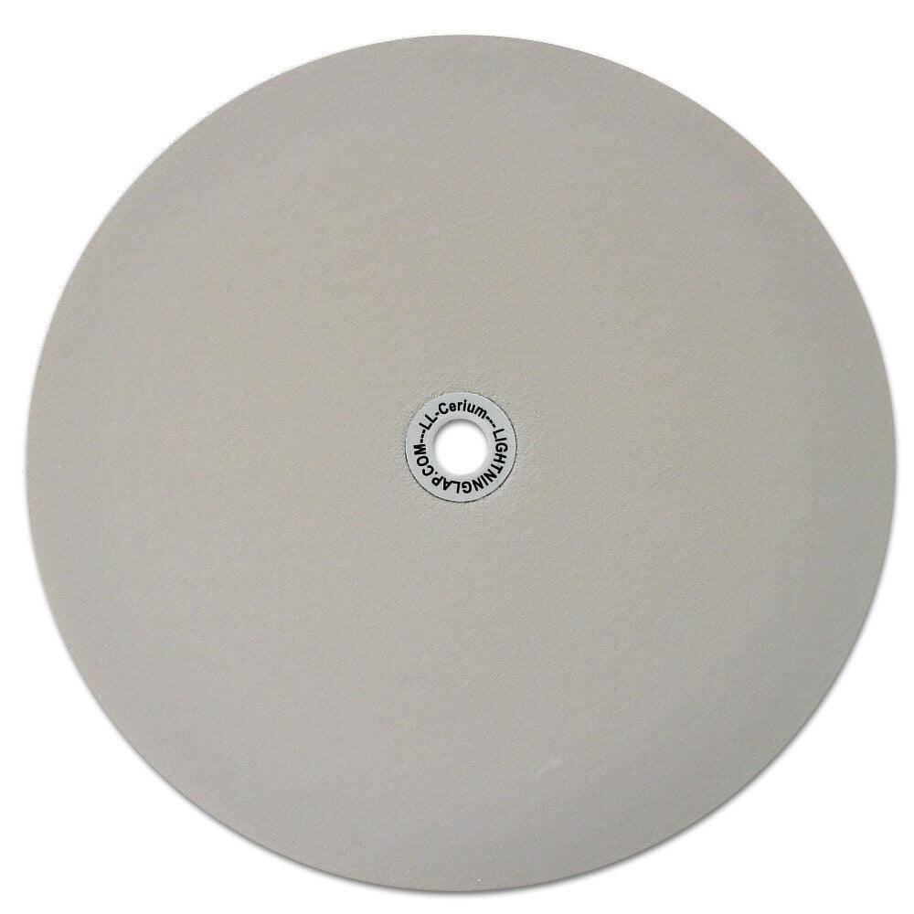 Lightning Lap Cerium Oxide Polishing Lap Disc