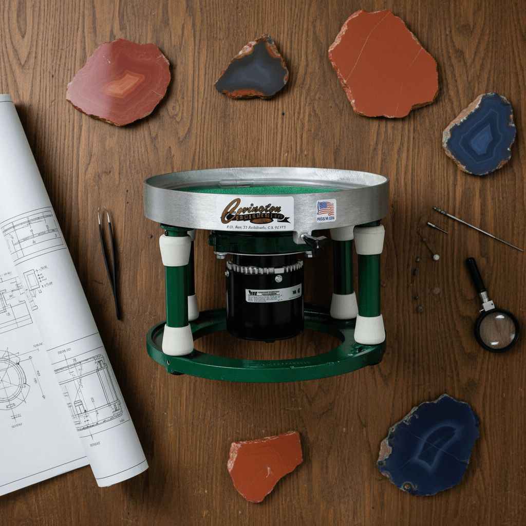 Covington 10 Inch Vibra Lap Automatic Vibrating Flat Lap Machine