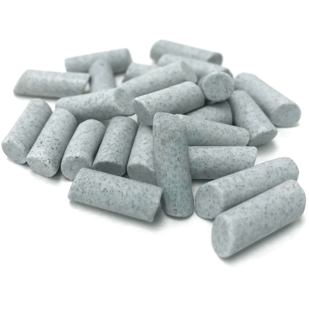 Rock Tumbler Media - Plastic Pellets and Ceramic Cylinders