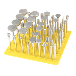 50 Piece Diamond Carving Bur Set