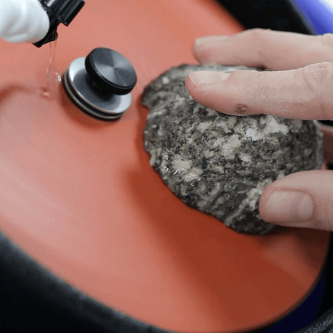 Image of Hi-Tech Diamond Slant Cabber - Rock & Mineral Model